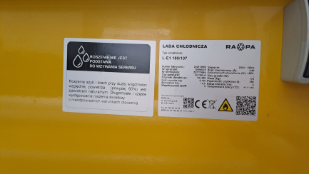 Zdjęcie przedmiotu: Lada chłodnicza RAPA, L-E1180/107 | RAPA L-E1 180/107
