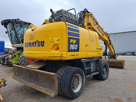 Zdjęcie przedmiotu: KOMATSU PW160-11 wheeled excavator