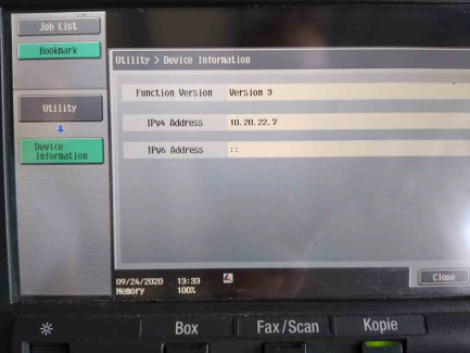 Zdjęcie przedmiotu: Konica Minolta BizHub 423