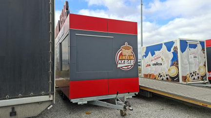 Zdjęcie przedmiotu: PRZYCZEPA GASTRONOMICZNA