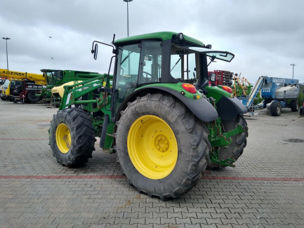 Zdjęcie przedmiotu: John Deere 6430 tractor + KNOCH I front loader