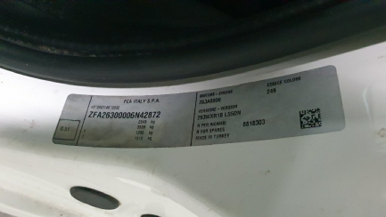 Zdjęcie przedmiotu: Fiat Doblo Cargo 1.6 MJ Euro 6 1598ccm - 105HP 2,1/2,5t