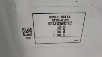 Zdjęcie przedmiotu: Dacia Logan 1.0 ECO-G 100 Comfort LPG Brak pełnej dokumentacji LPG