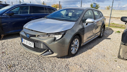 Toyota Corolla 1.8 Hybrid Comfort e-CVT Oświadczenie o utracie DR. Dowód Zatrzymany elektronicznie