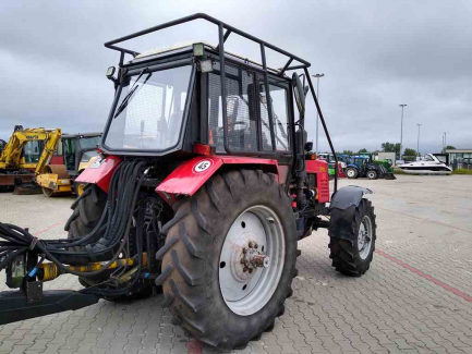 Zdjęcie przedmiotu: AUKCJA PAKIETOWA Ciągnik rolniczy Belarus 1221.2 + Przyczepa zrywkowa Palms 12D/700