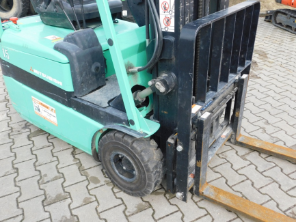 Zdjęcie przedmiotu: W&oacute;zek widłowy elektryczny Mitsubishi FB 15KRT PAC