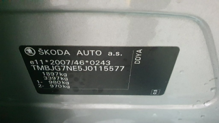 Zdjęcie przedmiotu: Skoda Octavia III Combi 1.6 TDI Ambition