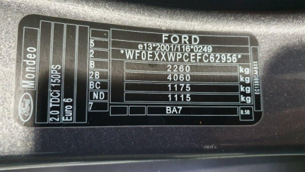 Zdjęcie przedmiotu: Ford Mondeo Hatchback Hatchback