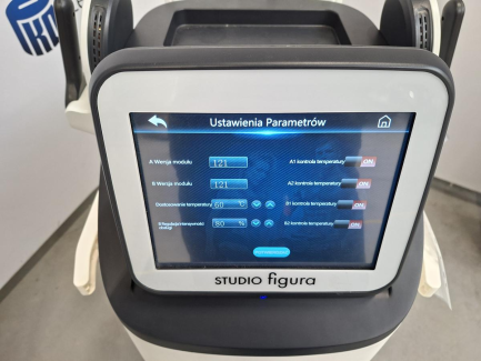 Zdjęcie przedmiotu: Косметичний апарат STUDIO FIGURA Power Shaper Pro використовується для стимуляції м'язів до інтенсивної роботи, що призводить до їх зміцнення та зменшення жирової тканини.