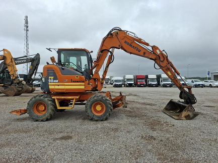 Zdjęcie przedmiotu: Колісний екскаватор KOMATSU PW98MR-8