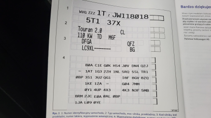 Zdjęcie przedmiotu: Volkswagen Touran 2.0 TDI BMT Comfortline