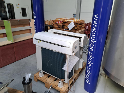 Zdjęcie przedmiotu: Klimatyzator ścienny VESSER WTA 18D/TA 18D – 2 szt.