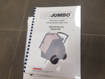 Zdjęcie przedmiotu: Smoke and vapor absorber ULT JUMBO FILTERTROLLEY 2.0