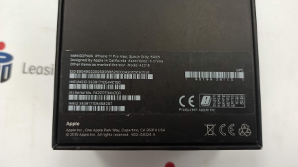 Zdjęcie przedmiotu: Phone / Smartphone Apple iPhone 11 Pro Max 64GB space gray product code MWHD2PM/A