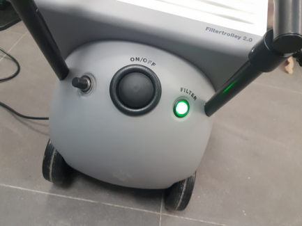 Zdjęcie przedmiotu: Smoke and vapor absorber ULT JUMBO FILTERTROLLEY 2.0