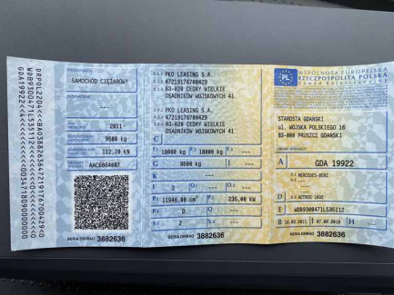 Zdjęcie przedmiotu: Bundle Auction Mercedes-benz Actros + Krone ZZF