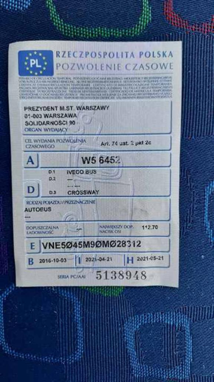 Zdjęcie przedmiotu: Ogłoszenie Iveco Crossway LE 10.8 18t TECTOR 7 Sprzedający PKO Faktoring