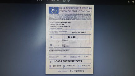 Zdjęcie przedmiotu: Dodge Ram 1500 5.7 4x4