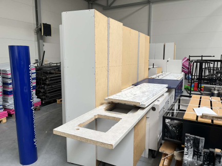 Zdjęcie przedmiotu: Zestaw zabudowy meblowej lokalu gastronomicznego