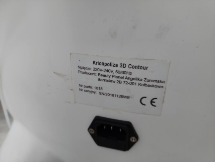 Zdjęcie przedmiotu: Beauty Planet Cryolipolysis 3D Contour cosmetic device