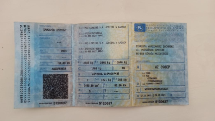 Zdjęcie przedmiotu: Ford TOURNEO CONNECT 1.5 TDCi E6.2 2.3t Titanium