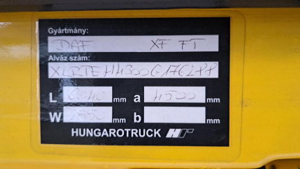Zdjęcie przedmiotu: DAF XF 480 FT Space Cab E6 21.0t