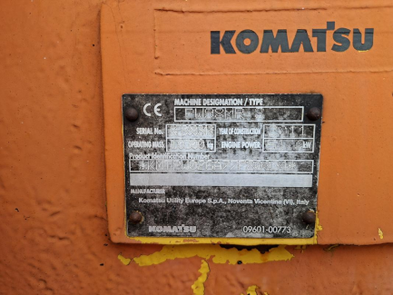Zdjęcie przedmiotu: Колісний екскаватор KOMATSU PW98MR-8