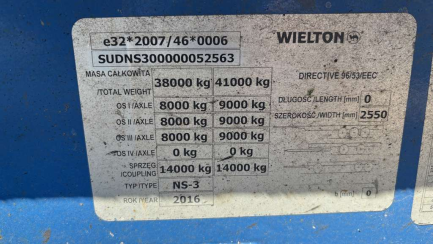 Zdjęcie przedmiotu: WIELTON NS3P