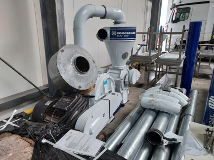 Zdjęcie przedmiotu: KONGSKILDE SUC 500E pneumatic conveyor