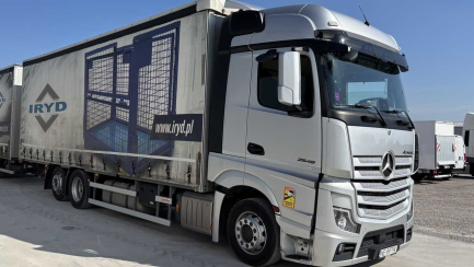 Zdjęcie przedmiotu: Mercedes-benz Actros E6 25.0t + PLANDEX PTL18 18.0t