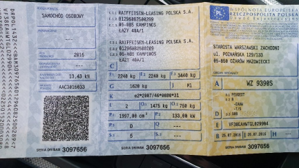 Zdjęcie przedmiotu: Peugeot 508 SW 2.0 BlueHDi Allure S&S