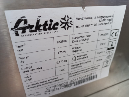 Zdjęcie przedmiotu: Cooling top HENDI 232996 9xGN1 / 3