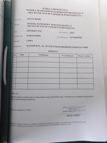 Zdjęcie przedmiotu: W&oacute;zek widłowy elektryczny Mitsubishi FB 15KRT PAC