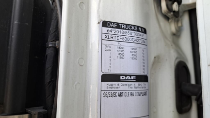 Zdjęcie przedmiotu: DAF XG 480 Space Cab E6 18.0t