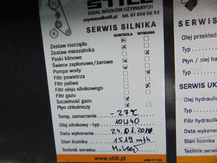 Zdjęcie przedmiotu: W&oacute;zek Widlowy STILL RC 40-20T