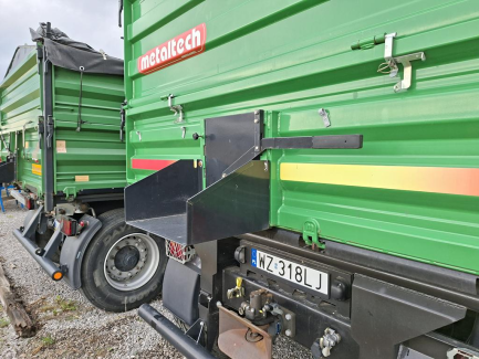 Zdjęcie przedmiotu: Agricultural trailer with tipping METAL TECH DB 12