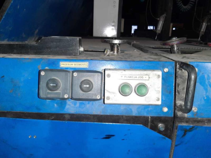 Zdjęcie przedmiotu: Rotary line designed for printing and cutting out boxes and flap boxes made of corrugated cardboard KOBOX SLOT 45 3KR 2500