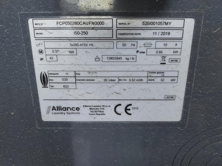 Zdjęcie przedmiotu: Primus by Alliance Laundry Systems I 50-250 belt ironer