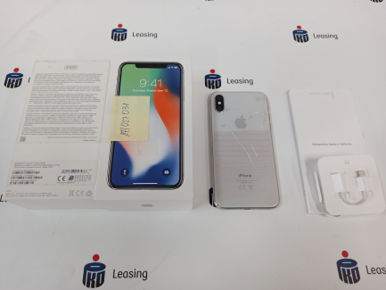 Zdjęcie przedmiotu: Wiosenne obniżki| Prowizja 0% Apple Iphone X 64GB silver smartphone