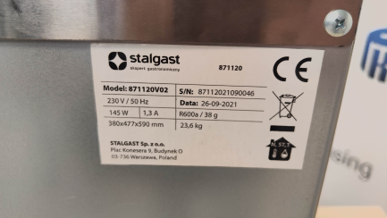 Zdjęcie przedmiotu: Kostkarka Stalgast 871120