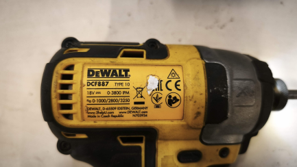 Zdjęcie przedmiotu: DEWALT 18 V ZESTAW COMBO 2-NARZĘDZI