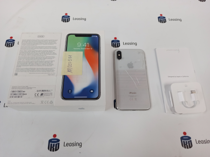 Zdjęcie przedmiotu: Wiosenne obniżki| Prowizja 0% Apple Iphone X 64GB silver smartphone
