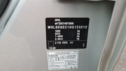 Zdjęcie przedmiotu: Opel Astra V 1.4 T Elite