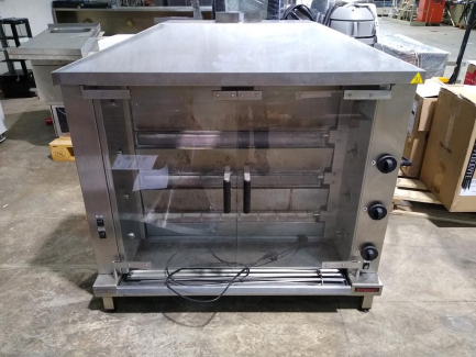 Zdjęcie przedmiotu: Gas rotisserie for roasting chickens with a single load of 24 KROMET OGZ-24NC