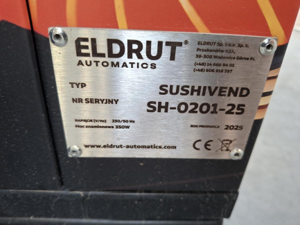 Zdjęcie przedmiotu:  Торговий автомат Sushimat ELDRUT SUSHIVEND