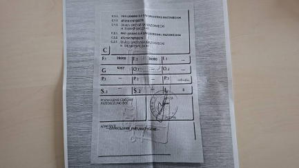 Zdjęcie przedmiotu: SCHMITZ SCB*S3T 35.0t Skrzyniowa Oświadczenie o utracie DR