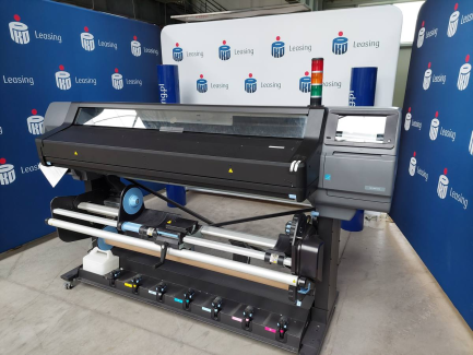 Plotter using latex printing technology, i.e. HP Latex 570 Water-Latex Printing