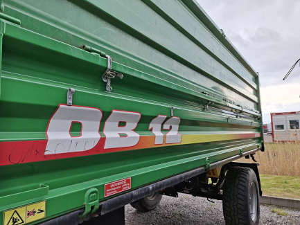 Zdjęcie przedmiotu: Agricultural trailer with tipping METAL TECH DB 12
