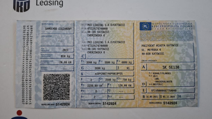 Zdjęcie przedmiotu: RENAULT/PLANDEX MASTER/Z FWD 2.3 dCi E6 3.5t L3H1 Pack Clim S&S+E