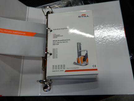 Zdjęcie przedmiotu: STILL FM-X 25 high forklift truck serial no. 511905F00130